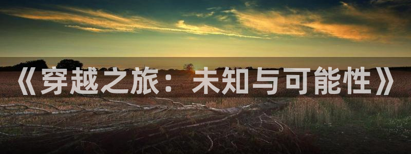 一竞技dota2官网入口：《穿越之旅：未知与可能性》